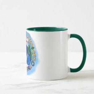 Taza "Nuestras opciones" reciclar, reutilizar, reducir 