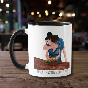 Taza Nuestro amor es indestructible - Regalo por él