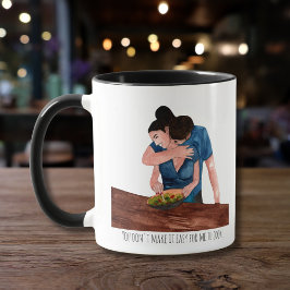 Taza Nuestro amor es indestructible - Regalo por él