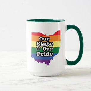 Taza Nuestro estado de orgullo  Ohio