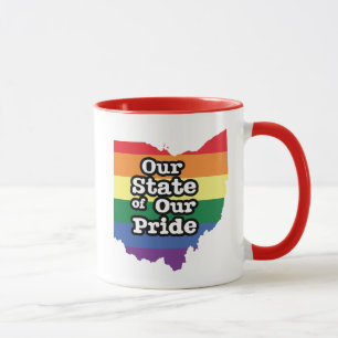Taza Nuestro estado de orgullo Ohio