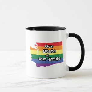 Taza Nuestro estado de orgullo Washington