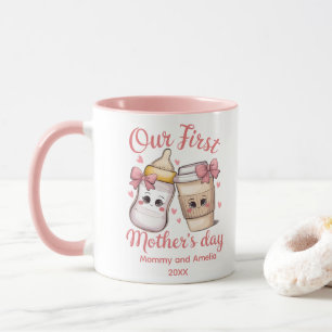 Taza Nuestro primer día de la madre