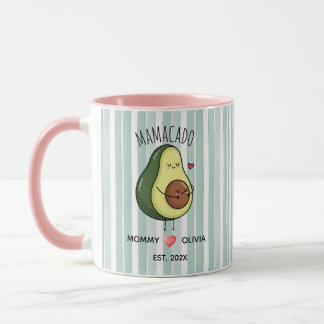 Taza Nuestro primer regalo del Día de la Madre, Aguacat