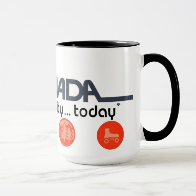 Taza Nueva ciudad de las mañanas de Granada hoy (Derecha)