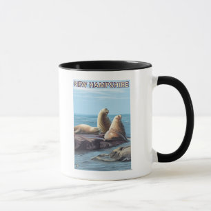 Taza Nueva escena de los leones de HampshireSea