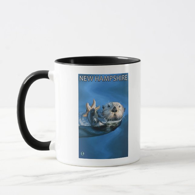 Taza Nueva escena de Otter HampshireSea (Izquierda)