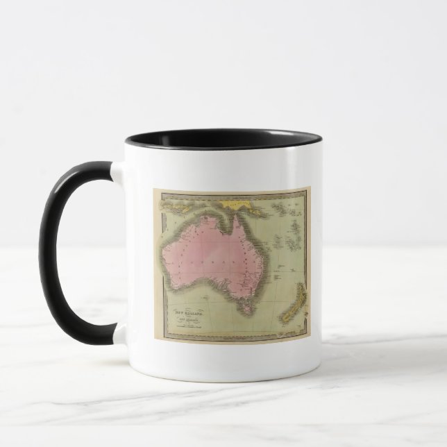 Taza Nueva Holanda Y Nueva Zelanda (Izquierda)