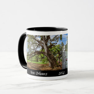 Taza Nueva Orleans, Luisiana, Roble Vivo y Cementerio