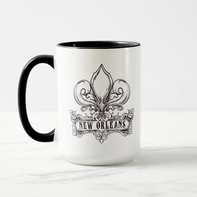 Taza Nueva Orleans Strong Louisiana Bourbon St (Izquierda)