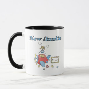 Taza Nueva tía - Camisetas y regalos de avión