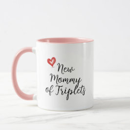 Taza Nueva y divertida mamá de Triplets Gift, Baby Show