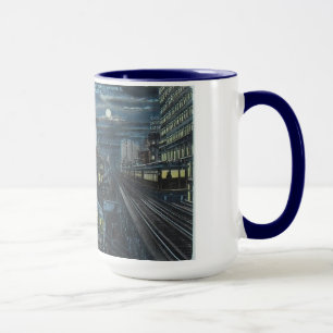 Taza Nueva York 1910 Por Nocturna Mug