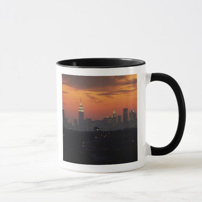 Taza Nueva York, Estados Unidos. Línea aérea del centro (Derecha)