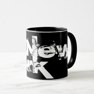 Taza Nueva York - Guay Black And White Style Mug