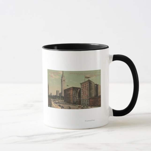 Taza Nueva York - Hotel Arlington Cerca (Derecha)