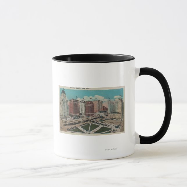 Taza Nueva York, Nueva York - Plaza Perishing (Derecha)