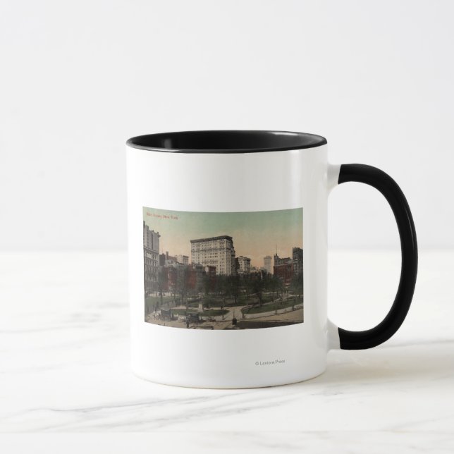 Taza Nueva York, Nueva York - Union Square View, Horse  (Derecha)
