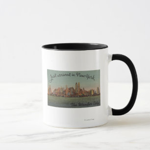 Taza Nueva York, NY - apenas llegado - la ciudad