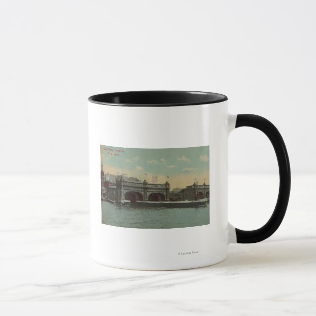Taza Nueva York, NY - South Ferry Terminal Building (Derecha)