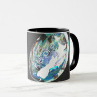 NUEVA ZELANDIA PAUA SHELL KIA ORA PERSONALIZADO NZ