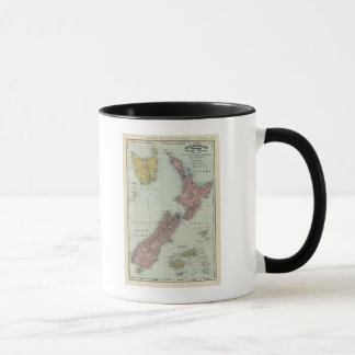 Taza Nueva Zelandia, Tasmania, Fiji