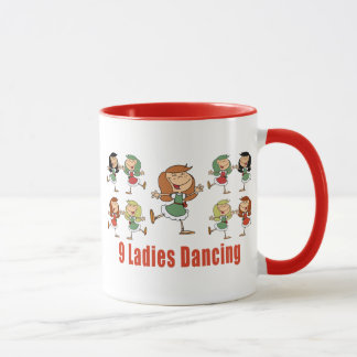 Taza Nueve Damas Bailando Mugs