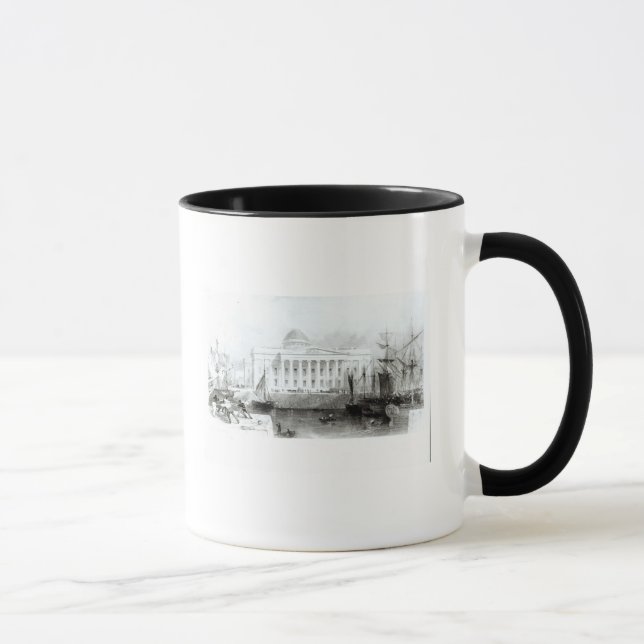 Taza Nuevo aduanas, Liverpool, c.1830 (Derecha)