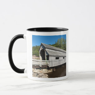 Taza Nuevo Brunswick, Canadá. Río Irlandés cubierto