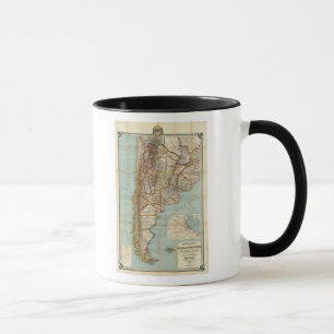 Taza Nuevo mapa de Argentina
