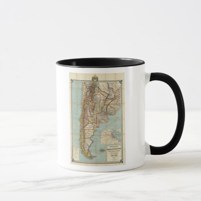Taza Nuevo mapa de Argentina (Derecha)