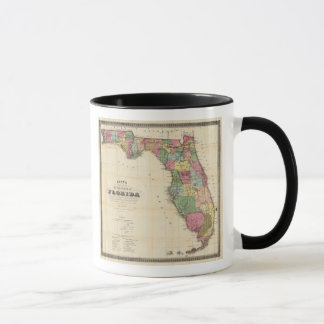 Taza Nuevo mapa del estado de Florida de Drew