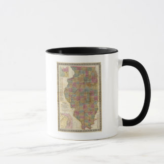 Taza Nuevo mapa seccional del estado de Illinois 2