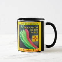 Nuevo México Red o Green Chile CoffCup Mug