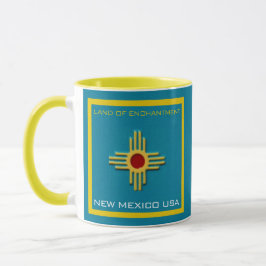 Taza Nuevo México Tierra de encantamientos café tazón