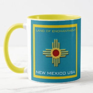 Taza Nuevo México Tierra de encantamientos café tazón