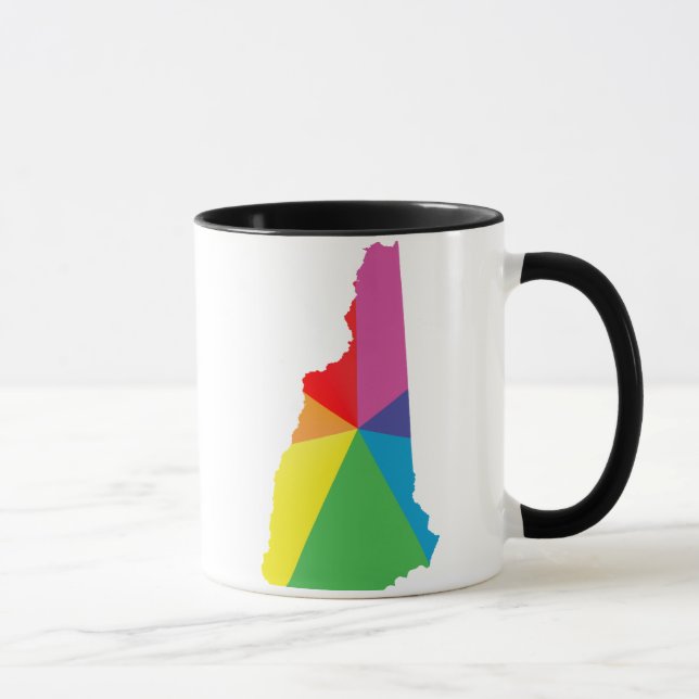 Taza nuevo orgullo de hampshire. (Derecha)