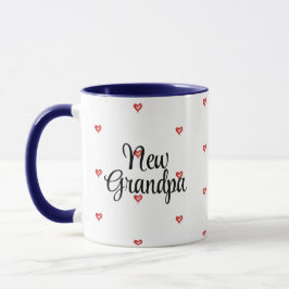 Taza Nuevo regalo para abuelo, Te amamos abuelo, Abuelo
