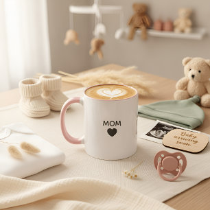 Taza Nuevo regalo para mamá Est 2026 Mamá embarazada ca
