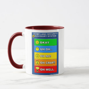 Taza Nuevo Sistema de Asesoramiento de Seguridad Nacion
