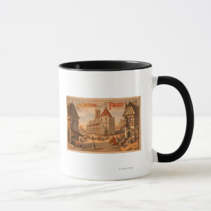 Taza Nuevo y magnífico Fausto Nuremberg Poster alemán