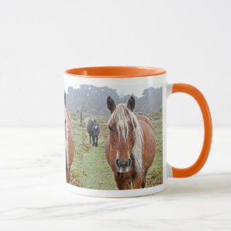 Taza Nuevos ponis forestales de la Inglaterra de Hampsh