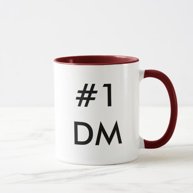 Taza Número 1 DM (Derecha)