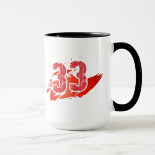 Taza Número 33