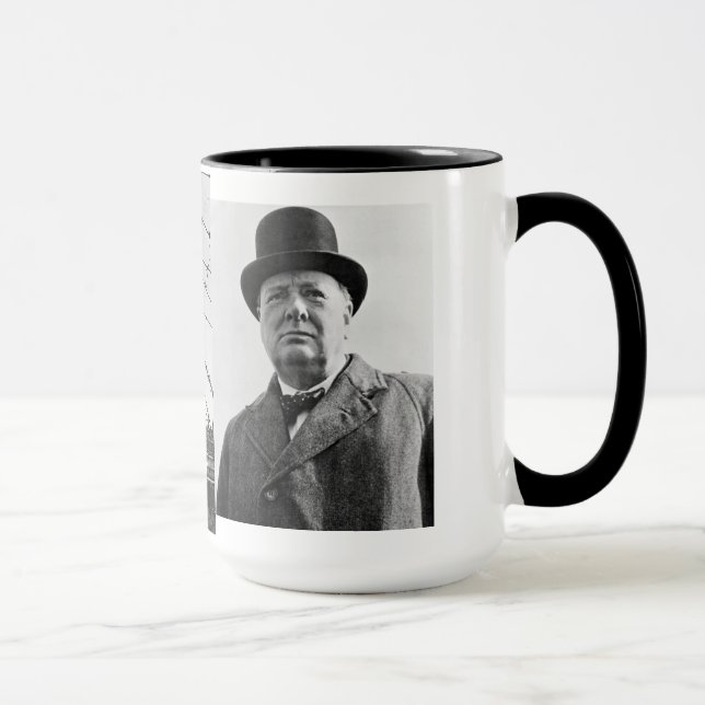 TAZA NUNCA DÉ PARA ARRIBA (Derecha)