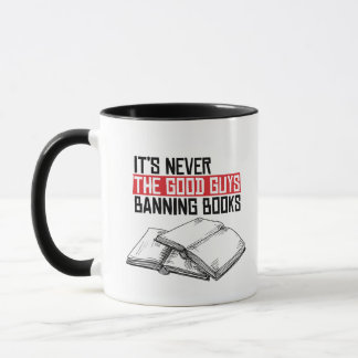 Taza Nunca los buenos prohibiendo los libros