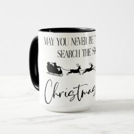 Taza Nunca los viejos Navidades de Santa Claus se tapar