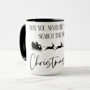 Taza Nunca los viejos Navidades de Santa Claus se tapar