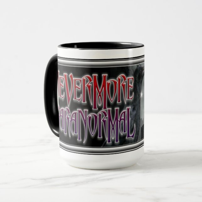 Taza Nunca más paranormal (Anverso izquierdo)