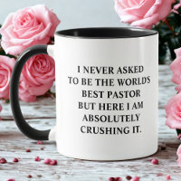 Nunca pedí ser el mejor pastor del mundo